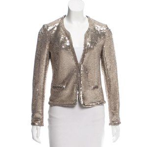 Maje Sequin Evening Jacket